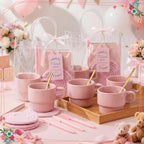 43 Pcs Baby Shower Game Prize for Winner Baby Shower Favor, Pink - Image 5