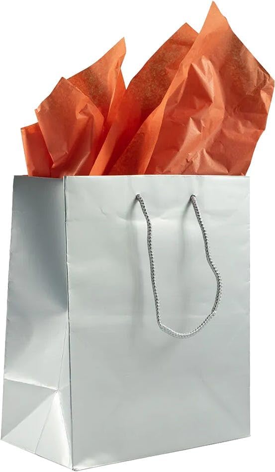 JAM Paper Tissue Paper - Orange - 100 Sheets/Pack - Image 2