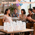 55-Piece Baby Shower Game Winner Prize Set, Including Hair Ties, Eye Mask, Makeup Bag and Gift Bag, Suitable for Baby Shower Game Prizes, Weddings and Bridal Shower Gifts (White) - Image 6