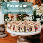 Ritayedet 3.4 Oz Small Glass Jars With Lids, 40 Pack Wedding Favors - Image 2