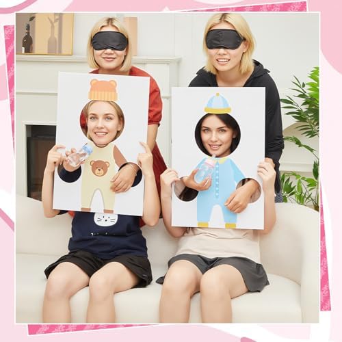 6 Set Baby Shower Games Feed The Baby(Gender-neutral,Multicolor) - Image 6