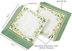 Kate Aspen Decorative Paper Napkins - Set of 120-6.5 Inch Durable Disposable Serveware, Easy Cleanup for Birthday, Wedding, Bridal Shower, Baby Shower, Anniversary Party (Bulk) - Botanical Garden - Image 6
