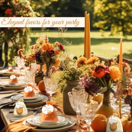 36 Sets Fall Bridal Shower Favors Maple Pumpkin Soaps Fall Wedding Decoration Thanksgiving favors Fall in Love Autumn Baby Shower Birthday Party Gift Sets Bulk Tag Cards for Guest Women (36) - Image 7