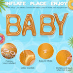 HyDren 48 Inch Inflatable Baby Pool Float Letter, Giant Floating Banner - Image 2