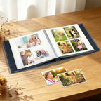 Large Photo Album Self Adhesive Scrapbook Album for 4x6 5x7 8x10 Pictures DIY Photo Book for Wedding, Anniversary, Christmas, Baby Shower, Ideal for Preserving Precious Moments - Image 2
