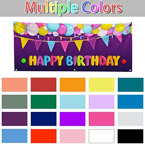 Custom Banners and Signs Customize Outdoor with Photo Text, Personalized Banner for Business Birthday Graduation Parties Indoor 4'x4' - Image 5