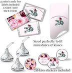 Little Stinker Woodland Animal Skunk FloralBaby Shower Party Decoration Bundle for Girls Includes 20 Invitations with Envelopes + 4 Sizes of Decorative Stickers, Diaper Raffle & Book Request Cards - Image 5