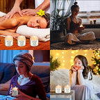 Fumete 50 Pcs Thank You Candles Bulk 10 Scents for Women, White - Image 6