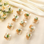 Mtlee 30 Sets Mini Bubble Candles Party Favors DIY Gift Set, Ivory - Image 6