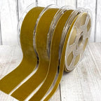 Morex Ribbon Nylon, 2 inches by 11 Yards, Antique Gold, Item 01250/10-533 Nylvalour Velvet Ribbon, 2" x 11 yd, - Image 3