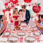 200 Pcs/25 Set The Apple of Our Eye Baby Shower Party Decoration - Image 4
