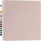 potricher Photo Album 4x6 Photos, 1000 Pockets, Linen Cover, Beige by potricher