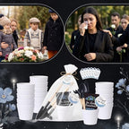 Amyhill 50 Sets Forget Me Not Funeral Favors for Guests Bulk - Image 5