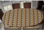 Halloween Please! Pumpkins Fabric Print Oval Table Cloth Waterproof & Stain Resistant Elastic for Dining/Party/Buffet/Wedding Fits for 54" x 76" Oval Table - Image 6