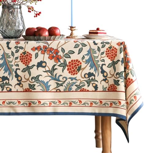 patdrea Designer Elegant French Tablecloth,Rectangular,102"x63" by Welcometopatdrea