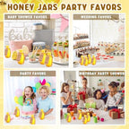 Sliner 36 Set Clear Honey Squeeze Bottle, Plastic Jars with Lid, 25 oz - Image 5