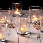 DARJEN 24Pcs Clear Votive Candle Holders Glass Tea Light Candle Holder - Image 6