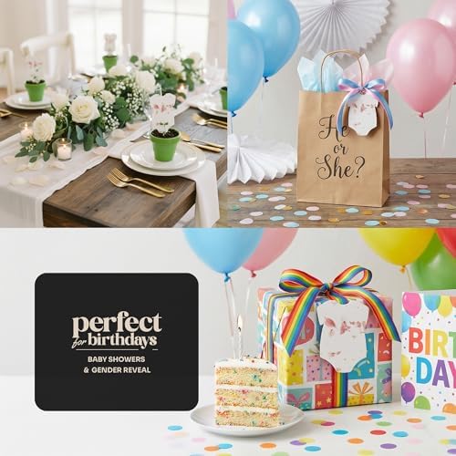 48 Favor Set, Pink Onesie Gift Wrap Tags with Wildflower Seeds - Image 5