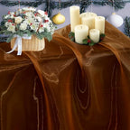 40 Yard Organza Fabric 44" Wide for Wedding Event Décor - Bronze by MDS