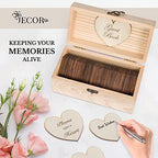 Jecor Alternative Guest Book Box - Wedding Guest Book Alternative - - Image 2
