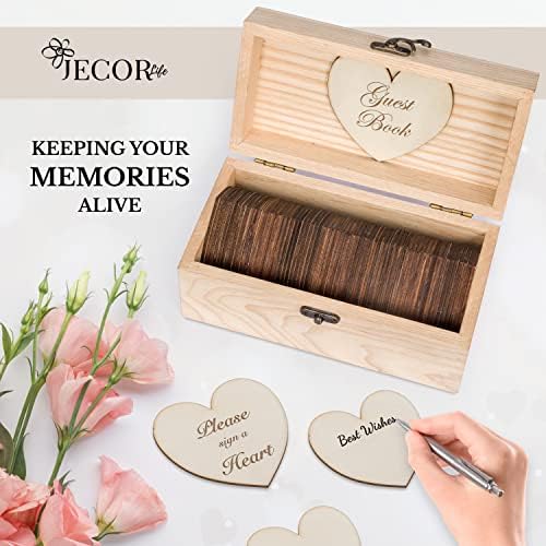 Jecor Alternative Guest Book Box - Wedding Guest Book Alternative - - Image 2