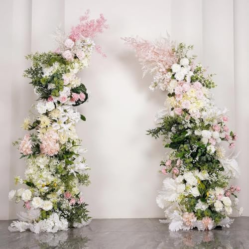 Balloon Arch Stand Set of 2, 7.9FT&6.7FT Wedding Arch Frames with Base - Image 3