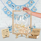 Personalized Wedding Guest Book, Wooden Rustic Wedding Decor Alternative Guest Book, Custom Wooden Wedding Guest Book, Wedding Guest Drop Box Alternative Guest Book Frame - Image 6