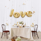 MEETSKY White Backdrop Curtains,Photo Birthday Backdrop,5ft x 10ft,2 Panels - Image 4