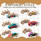 WinnerWhy Baby Shower Games Decorate a Car Craft Kit, Brown Bear - Image 3