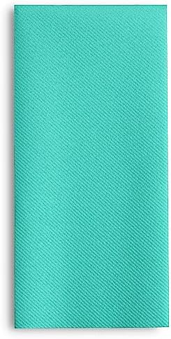 Linen-Feel Bright Green Paper Napkins - Decortive Cloth-Like Disposable Dinner Napkins - Soft And Absorbent. For Kitchen, Party, Wedding, Bathroom Or Any Occasion. (Pack of 100) - Image 7