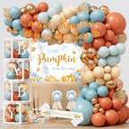 Little Pumpkin Baby Shower Decorations Boy, Fall Baby Shower Supplies Decor by Unknown