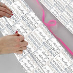 AOFUN Personalized Name Text Custom Wrapping Paper Picture Personalized Gift Wrap Paper Custom Wrapping Paper Picture Custom Name Wrapping Paper 3 Rolls 58"" x 23"", Style 23 - Image 4