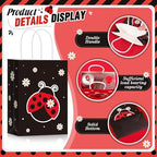 Clabby 30 Pcs Ladybug Party Gift Bags Ladybug Party for Birthday Favor - Image 4