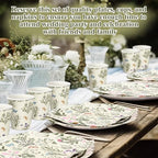 Ziliny Wildflower Party Decorations, Paper Plates Napkins Cups Serve 50 - Image 4