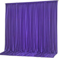 10x10ft Purple Backdrop Curtain Panels for Parties - Wrinkle Free Polyester Photo Curtain Backdrop Wedding Back Drop Fabric Drapes for Party Decorations Background for Photography by WishCare