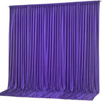 10x10ft Purple Backdrop Curtain Panels for Parties - Wrinkle Free Polyester Photo Curtain Backdrop Wedding Back Drop Fabric Drapes for Party Decorations Background for Photography by WishCare