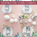 MTLEE 50 Pcs Wedding Candles Gift Favors for Guests 1 oz, Pink Rose - Image 5