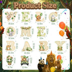 Ripeng 13 Pcs Safari Baby Shower Decorations Woodland Animals Welcome Baby Yard Signs with Stakes 15 Inch Tall Lawn Signs for Gender Reveal Theme Birthday Party Indoor Outdoor Supplies - Image 2