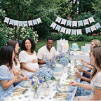 LemonRoad 452 Pcs God Bless Baptism Party Decoration Boy for 50, Baptism Confirmation Paper Plate Napkin Cup Tablecloth Cutlery Straw Tableware for Christening Baby Shower Party Supply - Image 6