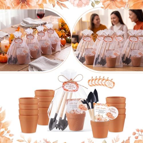 Amyhill 24 Sets Little Pumpkin Baby Shower Favors for Guests Bulk - Image 4