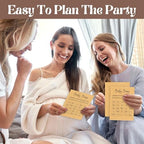 WOODAMORE Funny Baby Shower Games Gender Neutral - Baby Shower Bingo Game For Girl Boy, Trivia Word Scramble Games For Baby Shower Decorations (Pack of 3) - Image 4