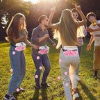 Vinsot 6 Sets Baby Shower Games Twerking Shaking Balls with Belts,Pink - Image 3
