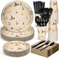 Dandat 350 Pcs Baby Shower Set, Magical Wizard, Black by Dandat