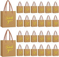 Honoson 60 Pcs Mini Thank You Gift Bag with Handle Bulk,Brown by Honoson
