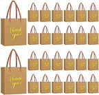Honoson 60 Pcs Mini Thank You Gift Bag with Handle Bulk,Brown by Honoson