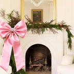 Meseey Giant Pink Satin Bow 27x39 Inch Extra Large Decorative Bow for Christmas Tree Topper,Party,Home Wall,Baby Shower & Birthday Decor(Pink) - Image 5