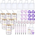 Boao 6 Set Purple Butterfly Baby Shower Game Prizes Gifts for Winner Guests by Boao