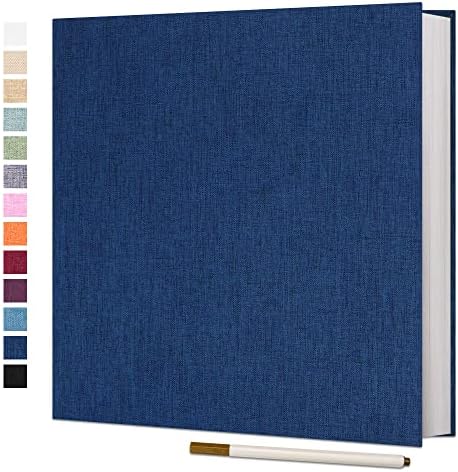 Vienrose Self Adhesive Photo Album, 60 Pages, 11 x 10.6 in, Blue by Vienrose