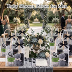 4 Sets Baby Shower Prizes for Men with Nail Clippers Towels Bottle Opener Cups Pens Tape Measure Screwdriver Ribbons Gift Bags Applicable Baby Shower Prizes for Game Winners - Image 7