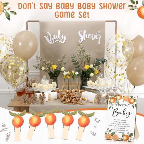 Unittype 51 Pcs Don't Say Baby Shower Game Favors, Little Cutie - Image 6